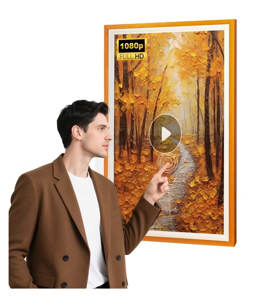 Digital Photo Frame Wifi - Moldura Digital Grande de 21,5 Polegadas