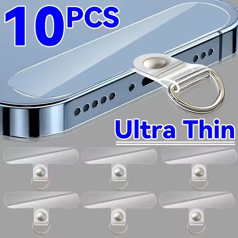 Mobile Electronics Gadgets - Universal transparente destacável telefone cordão clipes