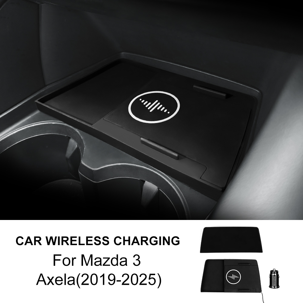 Wireless Phone Charger Pad - Carregador Sem Fio para Mazda 3