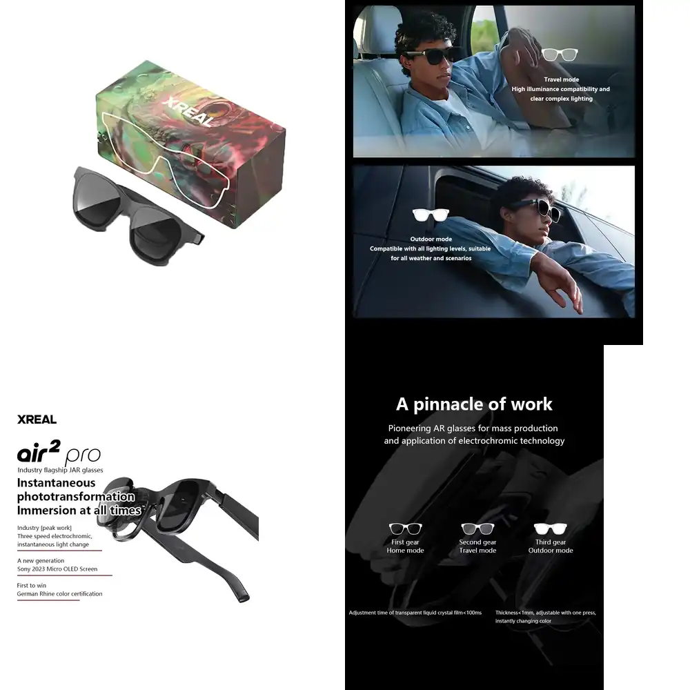 Smart Glasses Ar - Óculos Inteligentes Nreal Air 2 Pro