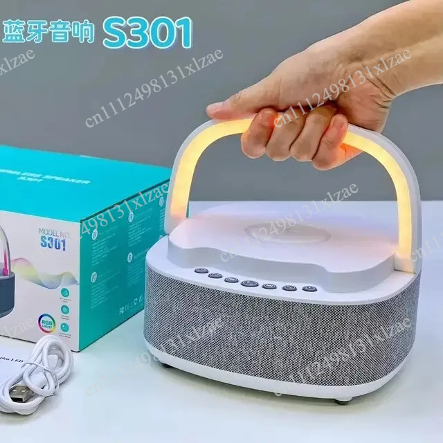 Digital Alarm Clock - Caixa de som Bluetooth S301 -