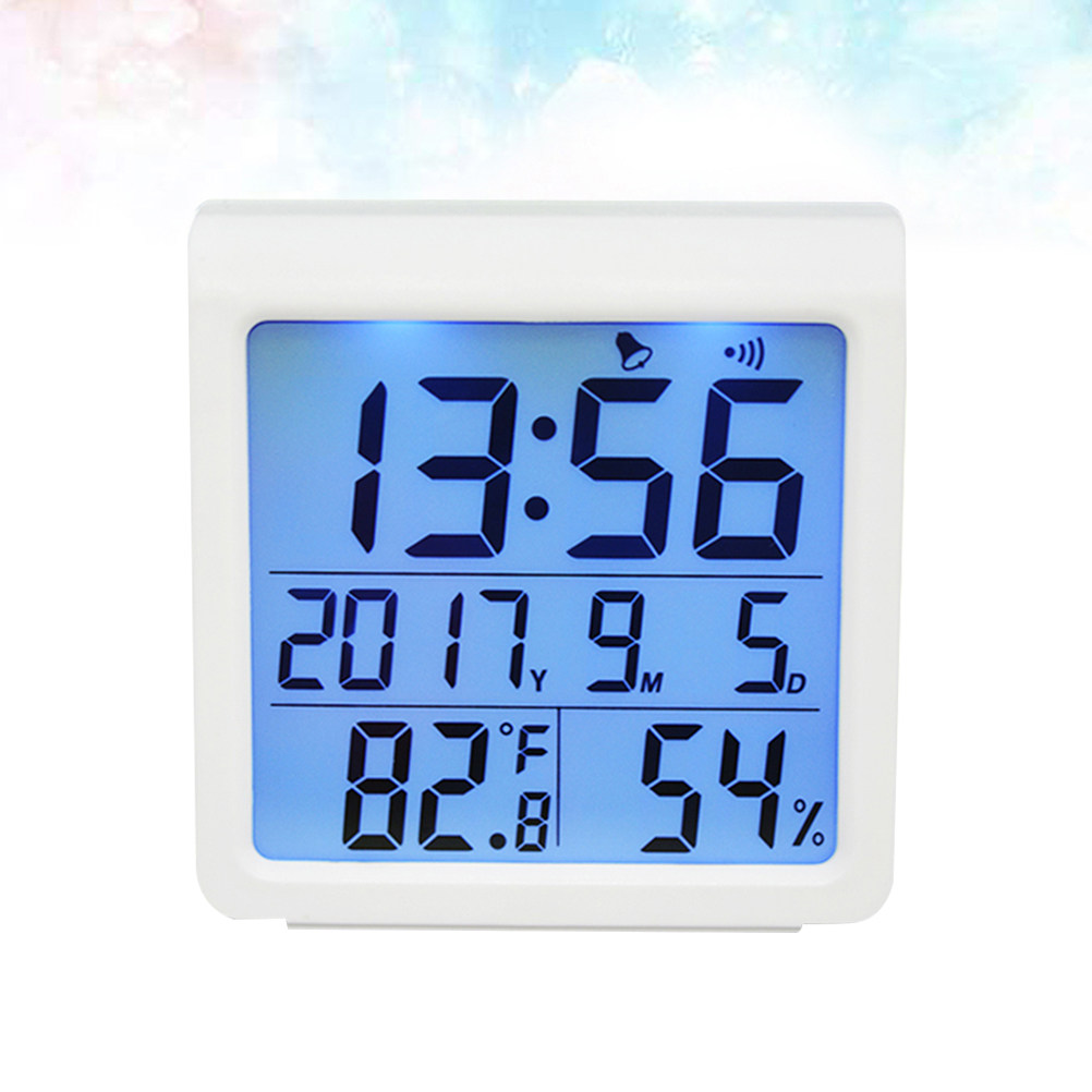 Digital Alarm Clock - Termômetro Higrômetro Digital com Luz de