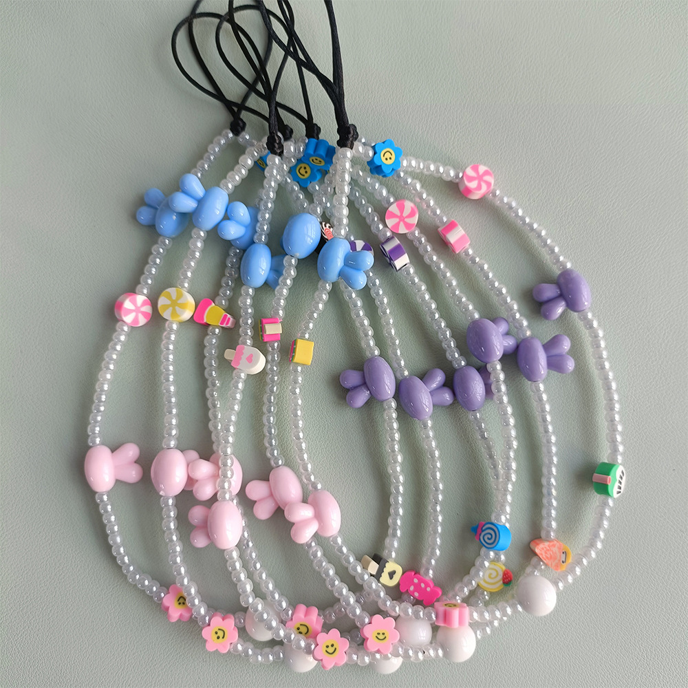 Mobile Electronics Gadgets - HERLOOK-Coelho Telefone Charm Straps para Mulheres,