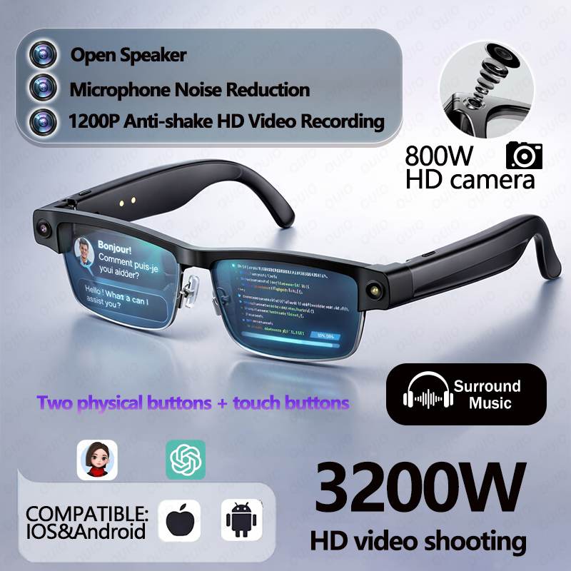 Smart Glasses Ar - Óculos Inteligentes Al Smart Photo com