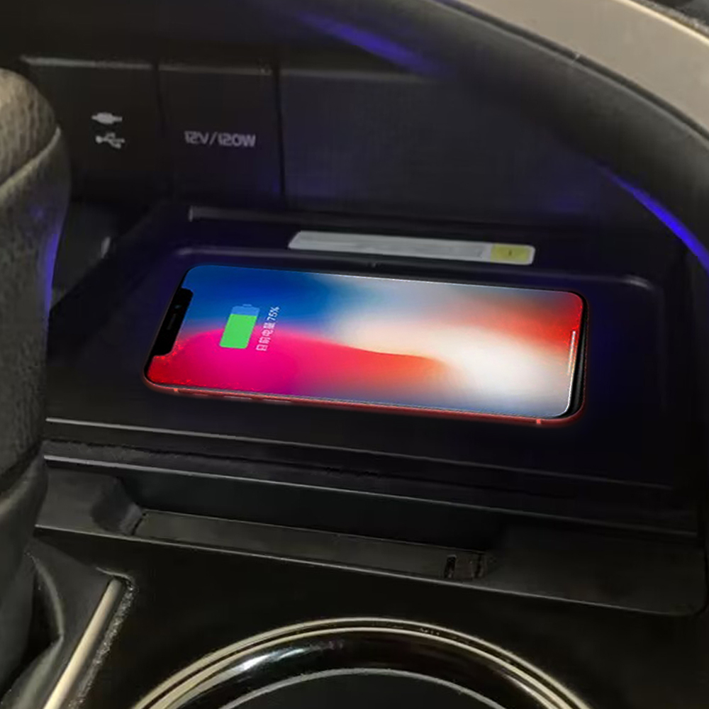 Wireless Phone Charger Pad - Center console carregador sem fio para