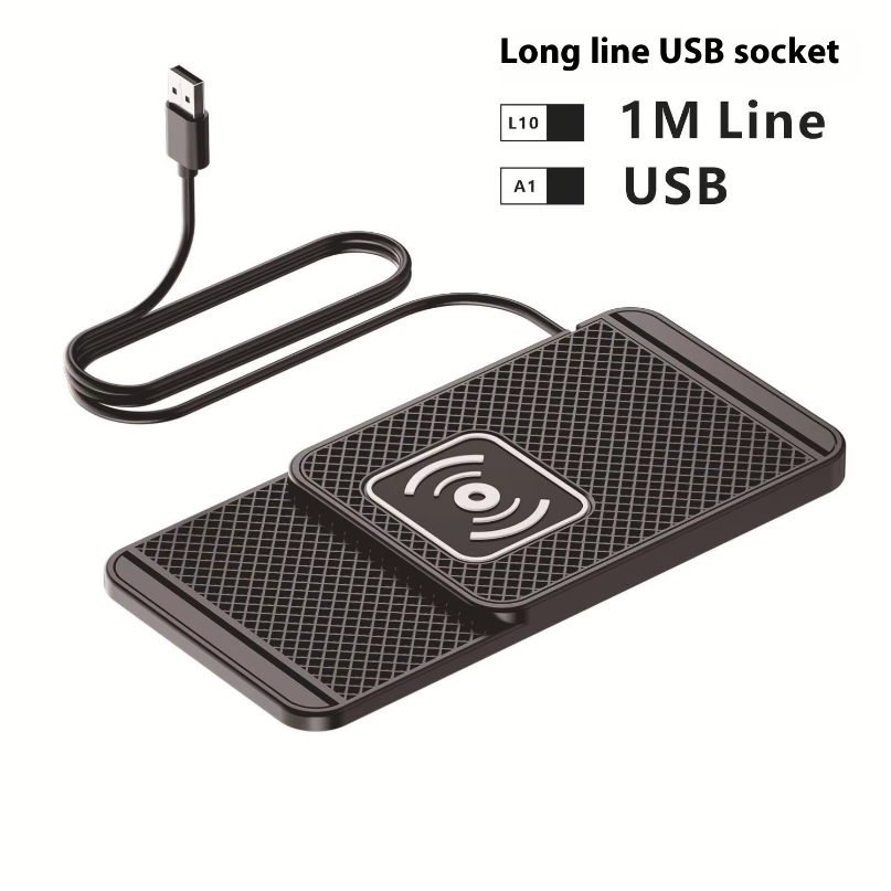 Wireless Phone Charger Pad - Carregador Sem Fio para Carro com