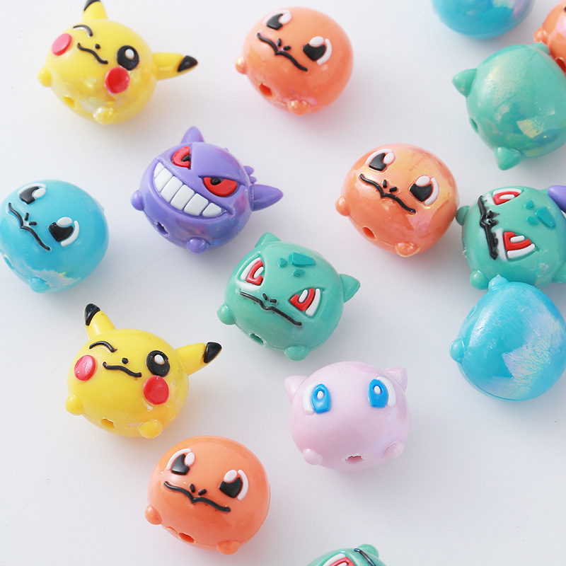 12 Peças Pokémon: Miçangas DIY - Mobile Electronics Gadgets avaliação e preço