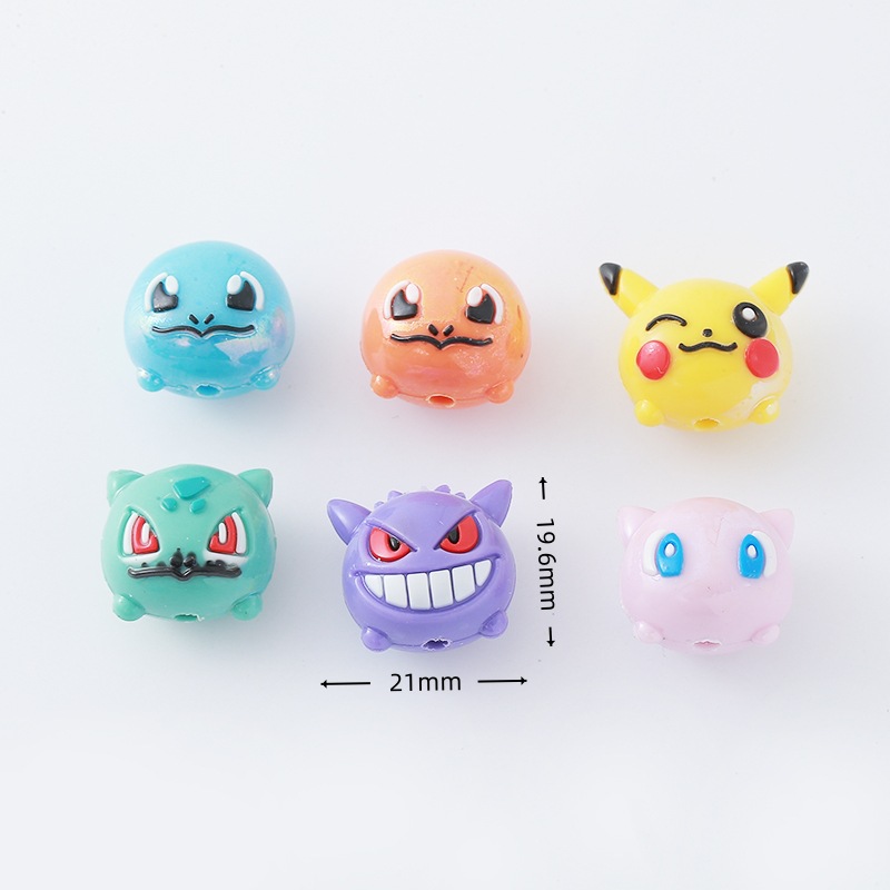 12 Peças Pokémon: Miçangas DIY - Mobile Electronics Gadgets avaliação e preço