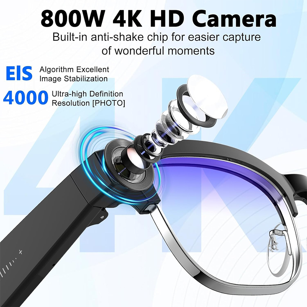 Óculos Inteligentes 4K com IA, - Smart Glasses Ar avaliação e preço