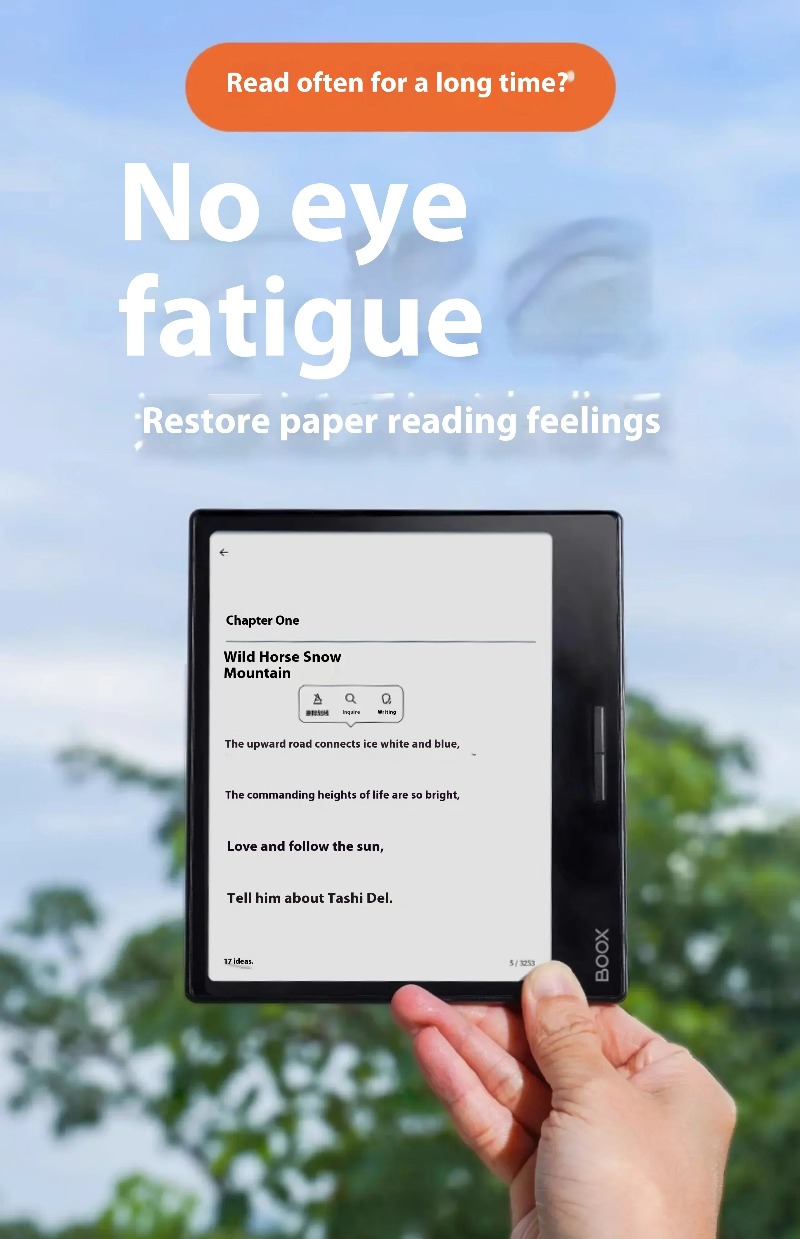 Caixa de Presente Leaf3 Tablet - E-Ink Tablet Reader avaliação e preço