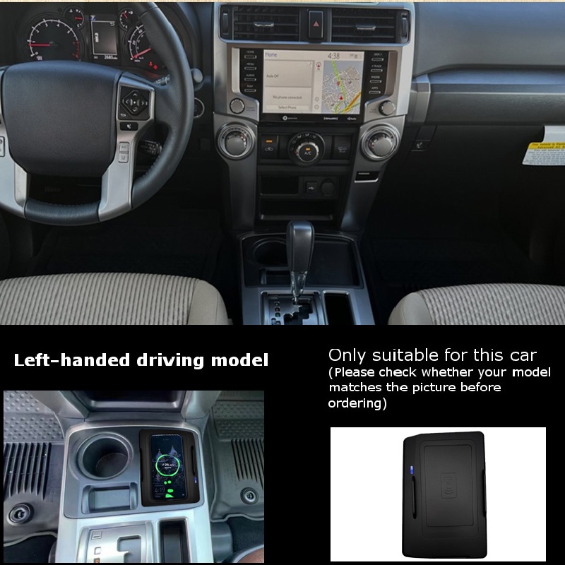 Para toyota 4runner (versão do - Wireless Phone Charger Pad avaliação e preço