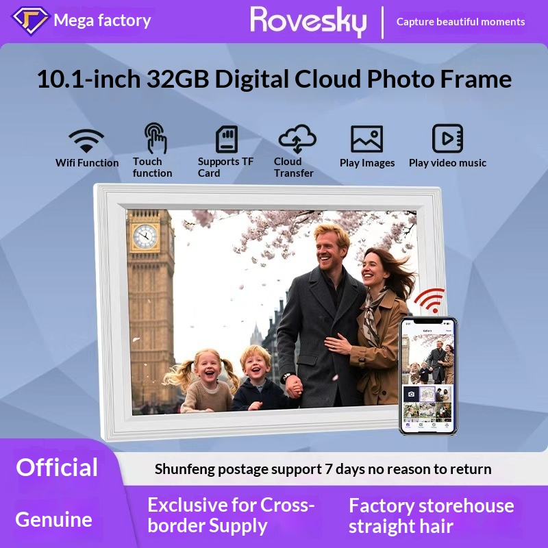 Álbum de Fotos Digital Eletrôn - Digital Photo Frame Wifi avaliação e preço