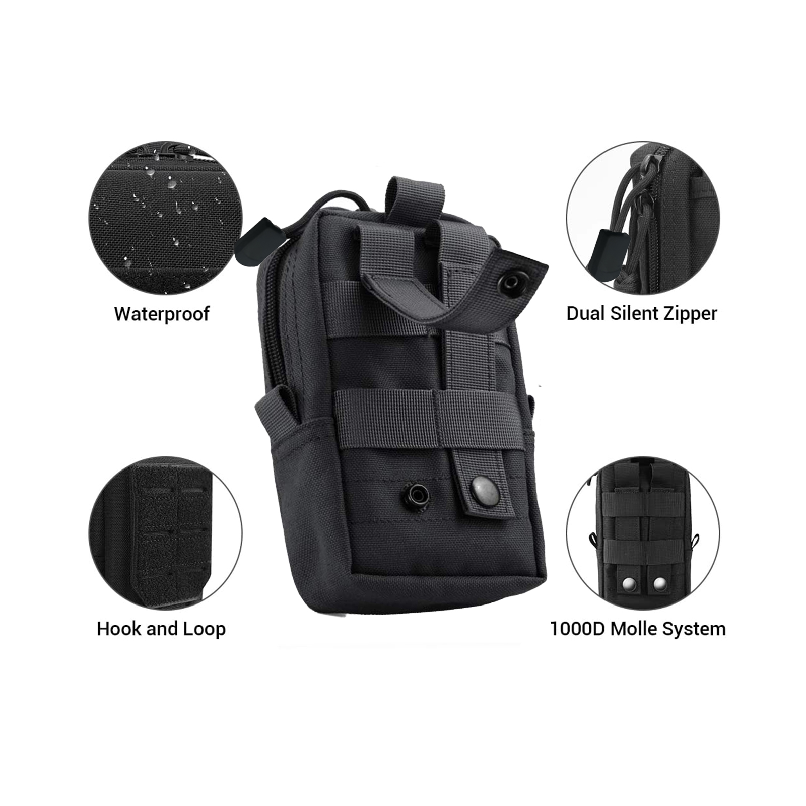 Molle tático bolsa cintura sac - Mobile Electronics Gadgets avaliação e preço