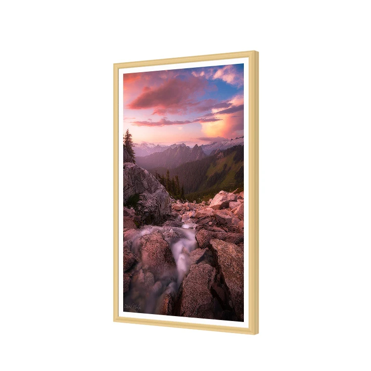 Moldura de Madeira para Pintur - Digital Photo Frame Wifi avaliação e preço