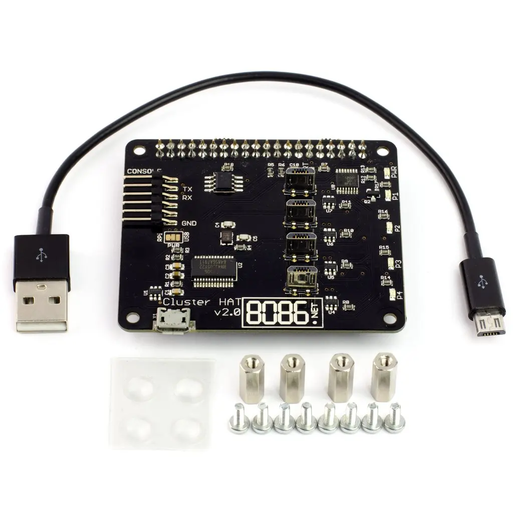 Cluster HAT v2.5 Configurado p - Electronics Or Gadgets avaliação e preço