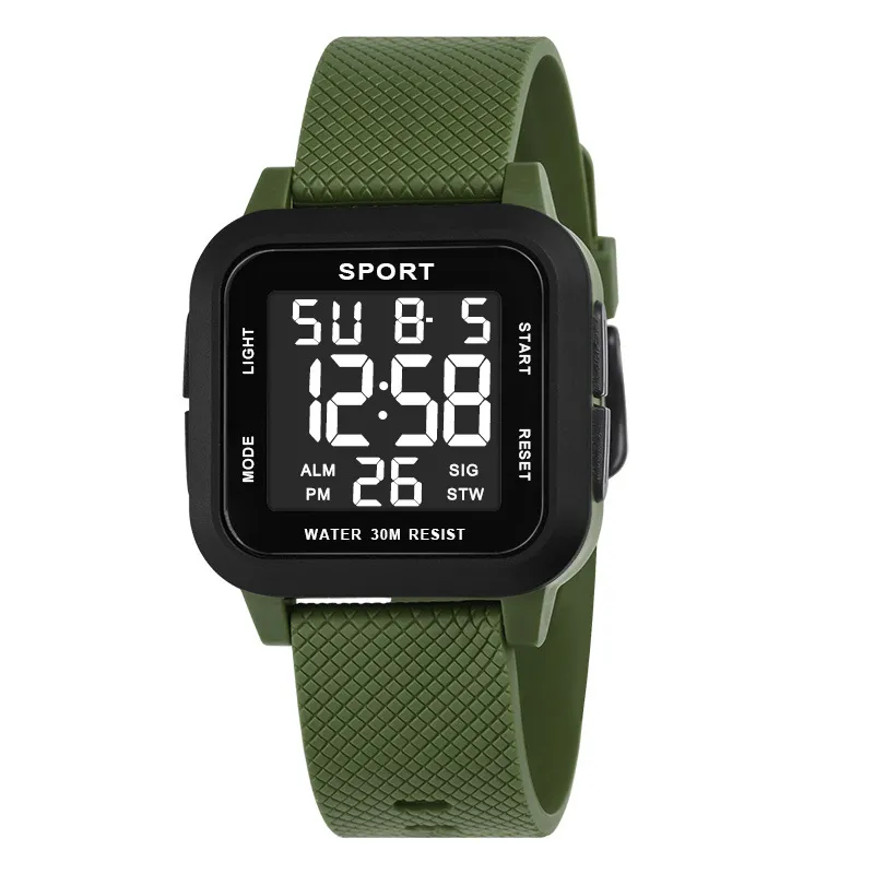 Relógio Esportivo Preto para H - Digital Alarm Clock avaliação e preço