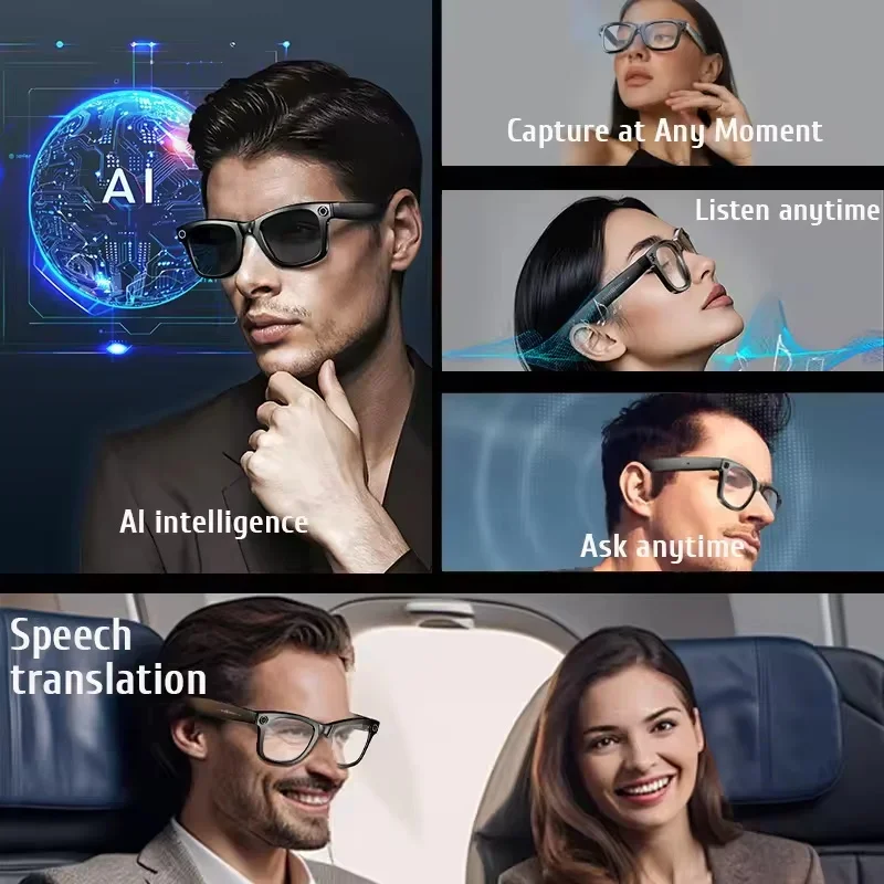 Óculos de Câmera AI 6K HD 800M - Smart Glasses Ar avaliação e preço