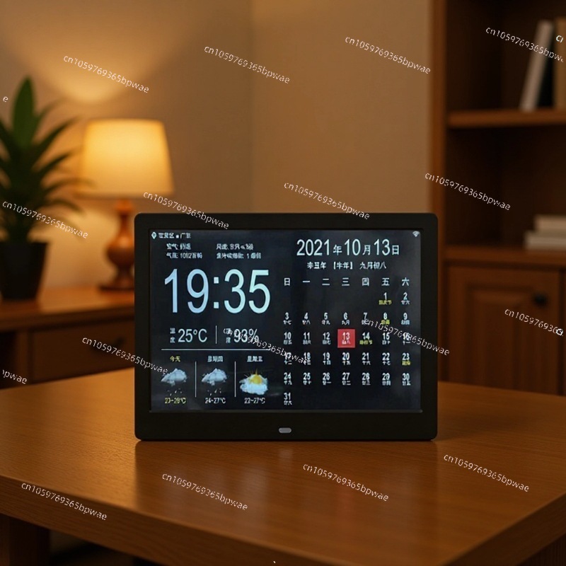 Previsão do Tempo WiFi, Calend - Digital Photo Frame Wifi avaliação e preço