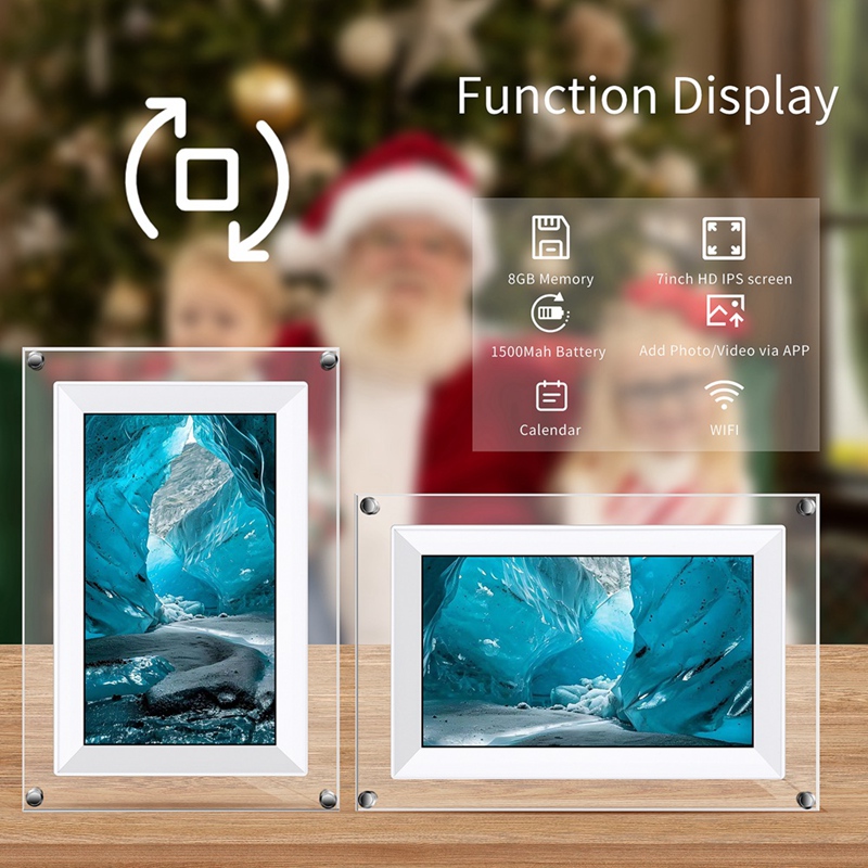 Novo Porta-Retrato Digital Tra - Digital Photo Frame Wifi avaliação e preço