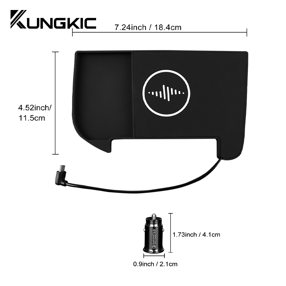 Carregador Sem Fio para Carro  - Wireless Phone Charger Pad avaliação e preço